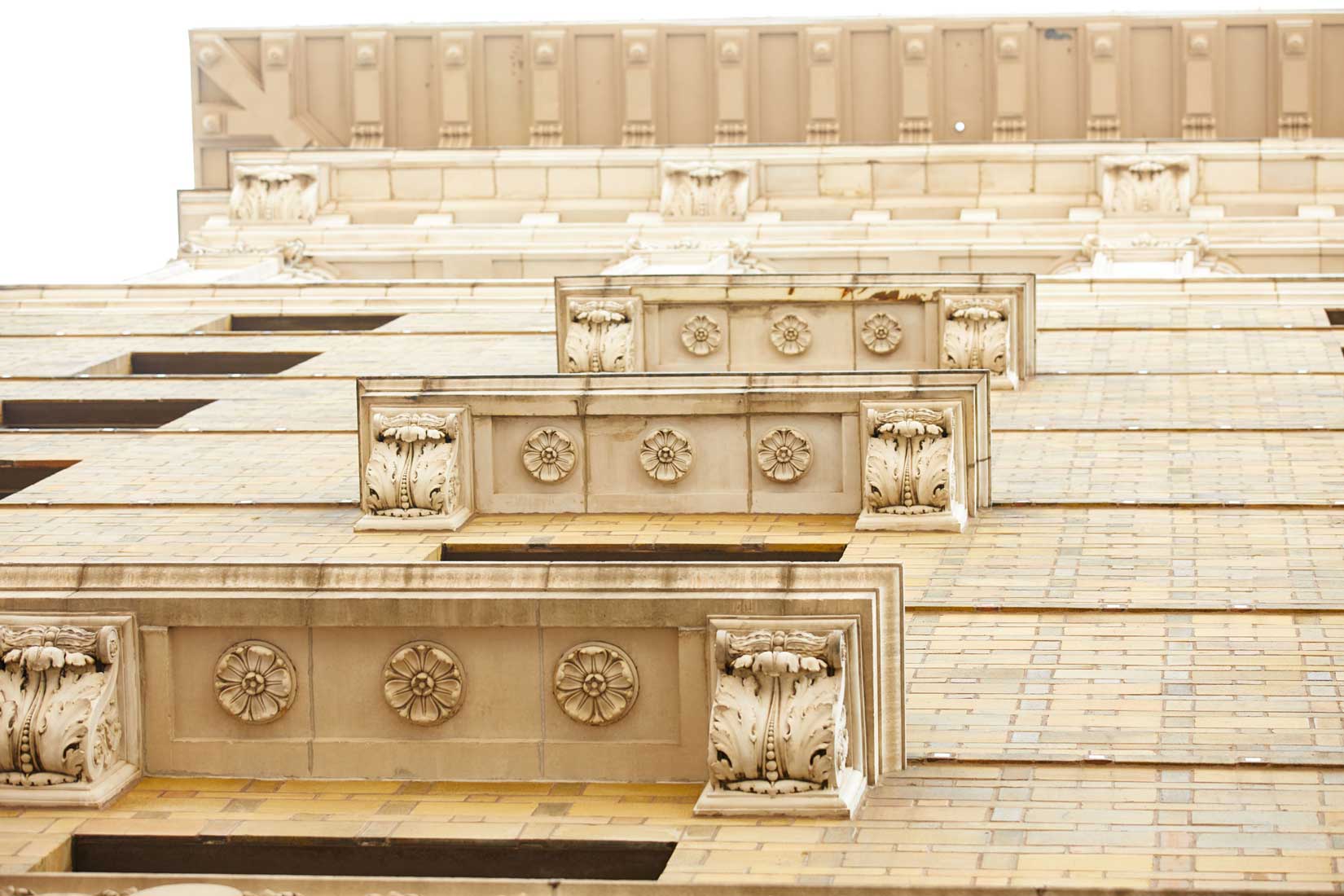 stone architecture at the St Paul Hotel in Minnesota